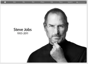 Apple.it Home Page Illustrazione dell’articolo «FAREWELL, STEVE!!!»
